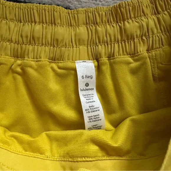 Lululemon Hotty Totty LR Short 2.5” Lined Athletic Shorts